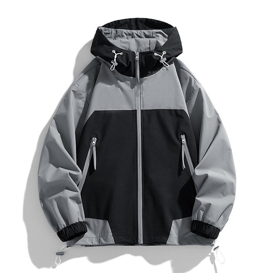 Retro Casual Hooded Jacket