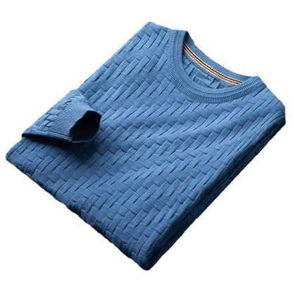 Men's Autumn And Winter Light Luxury And Simplicity Thickened Sweater
