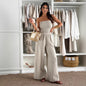 Cotton Jumpsuit Women's Clothing