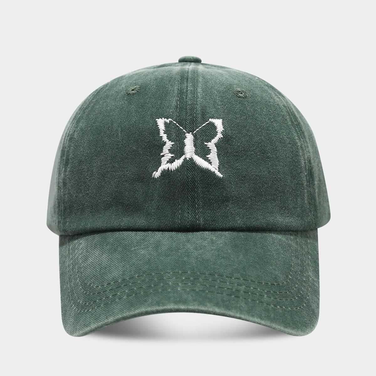 Butterfly Embroidered Sun Hat