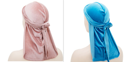 Velvet Long Tail Durag