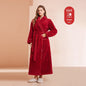 Thickened Cotton Velvet Robe