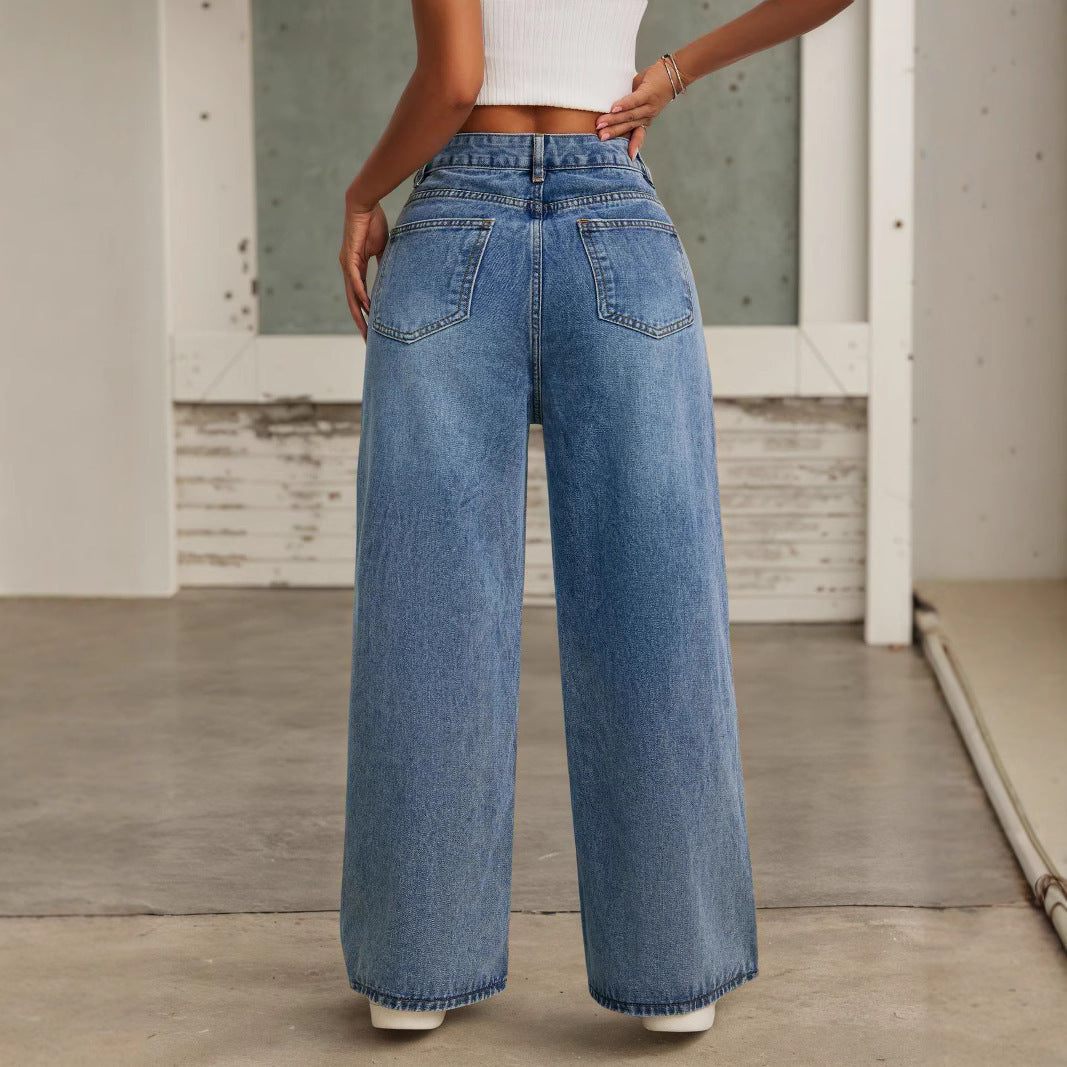 High Waist Wide Leg Pants