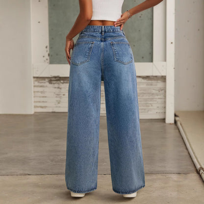 High Waist Wide Leg Pants