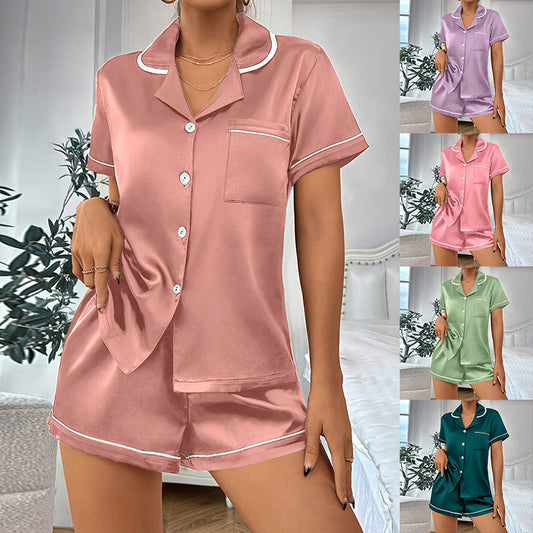 Casual Pajamas Women's Silk Soft