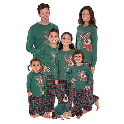 Christmas Printed Parent-child Pajamas