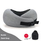 Soft Memory Foam Travel Neck Pillow U Shape Adjustable Support