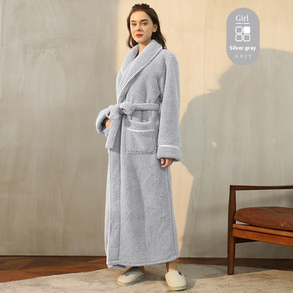 Thickened Cotton Velvet Robe