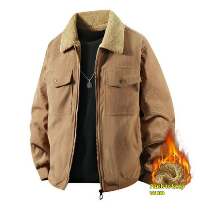 Fleece Corduroy Cotton Jacket