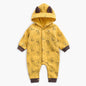 CozyCub™ – Hooded Winter Jumpsuit for Babies