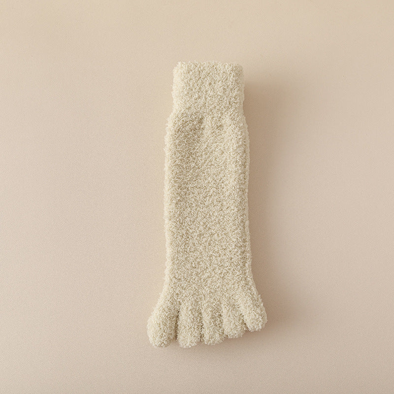 Women's Fleece-lined Toe Socks