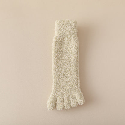 Women's Fleece-lined Toe Socks