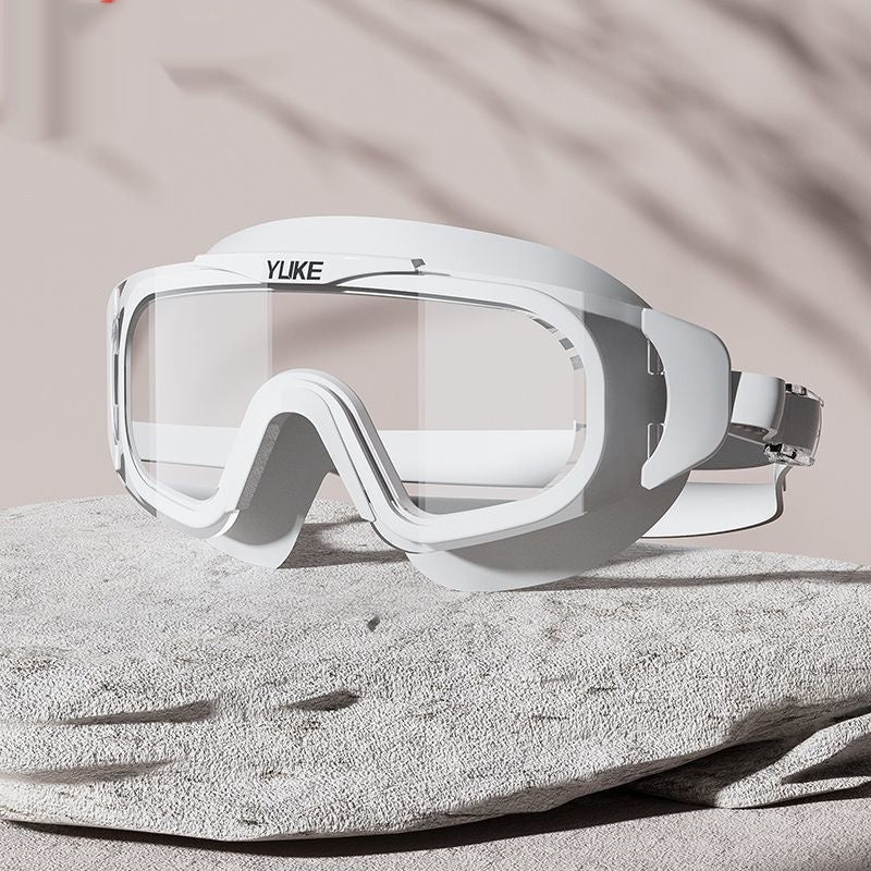 HD Waterproof Non-fogging Swimming Glasses