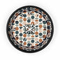 2882Time™ Halves & Wholes Retro Dot Geometric Clock