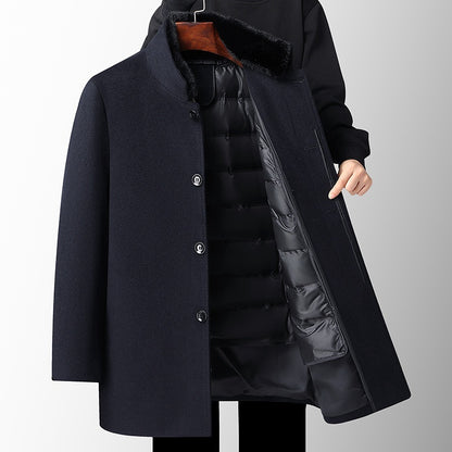 Men's Wool Overcoat