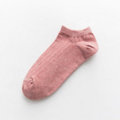 10 Colors Women's Sock Colorful Art Cute Short