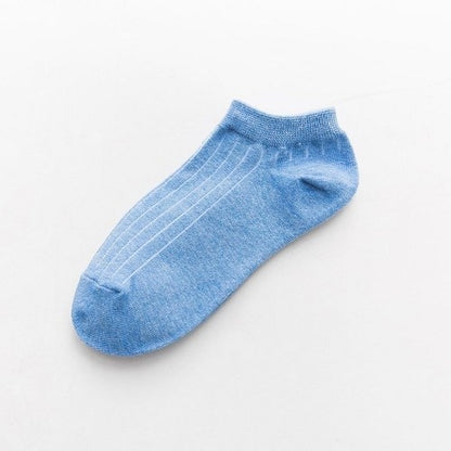 10 Colors Women's Sock Colorful Art Cute Short
