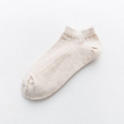 10 Colors Women's Sock Colorful Art Cute Short