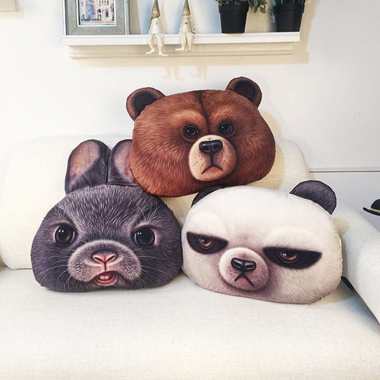 3D Animal Sofa Pillow