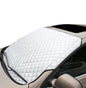 Car snow block protecting windshield