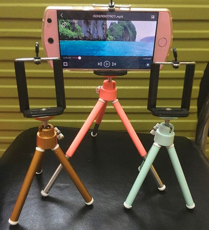 Compatible with Apple, Colorful digital camera Tripod stand Mini