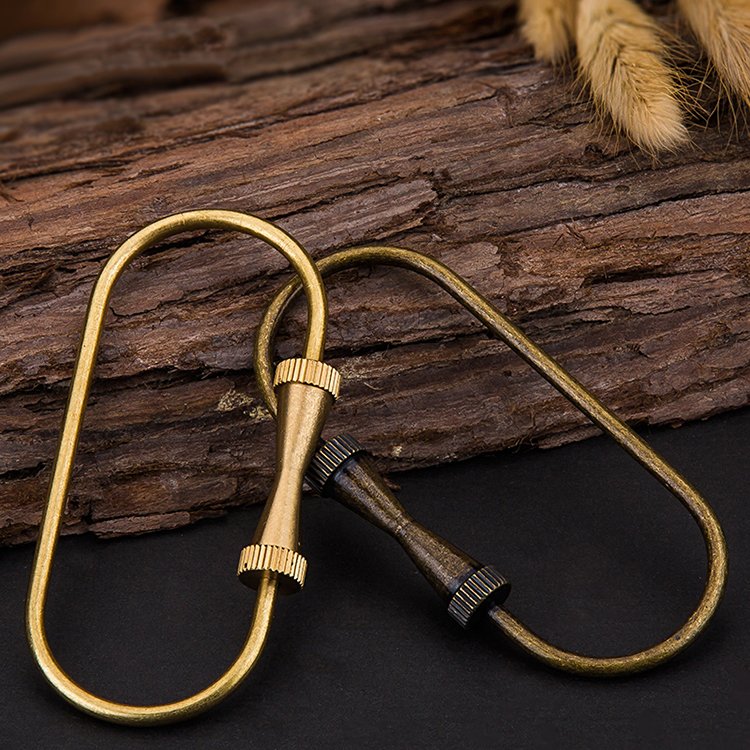 Brass Screw Keychain