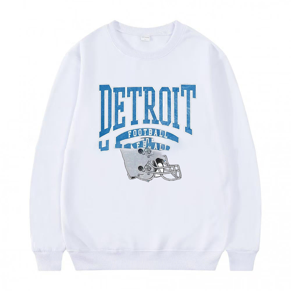 Brushed Hoody Round Neck Men's Sports And Leisure