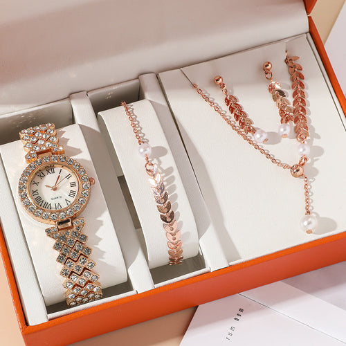 Diamond Women Watches Luxury Fashion Rhinestone Quartz Bracelet Wrist