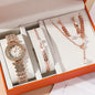 Diamond Women Watches Luxury Fashion Rhinestone Quartz Bracelet Wrist