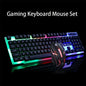Gaming Keyboard Mouse Glowing Set
