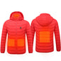 New Heated Jacket Coat USB Electric
