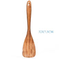 Teak Natural Wood Tableware Spoon Ladle Turner Rice Colander Soup