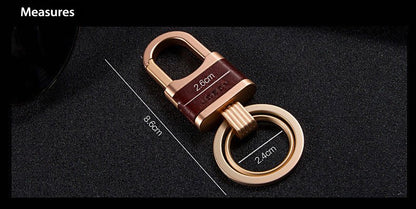 Luxury Mini Lock Keychain
