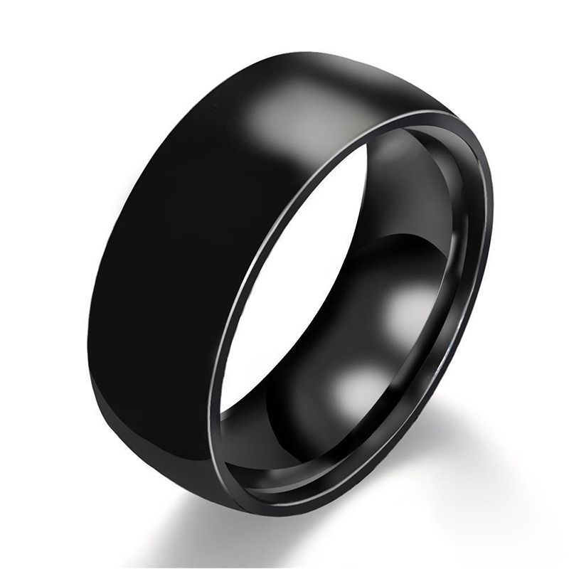 Stainless Steel Couple Rings Sun Moon