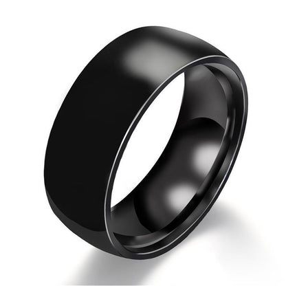 Stainless Steel Couple Rings Sun Moon
