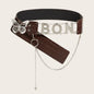 Retro Butterfly Buckle Belt