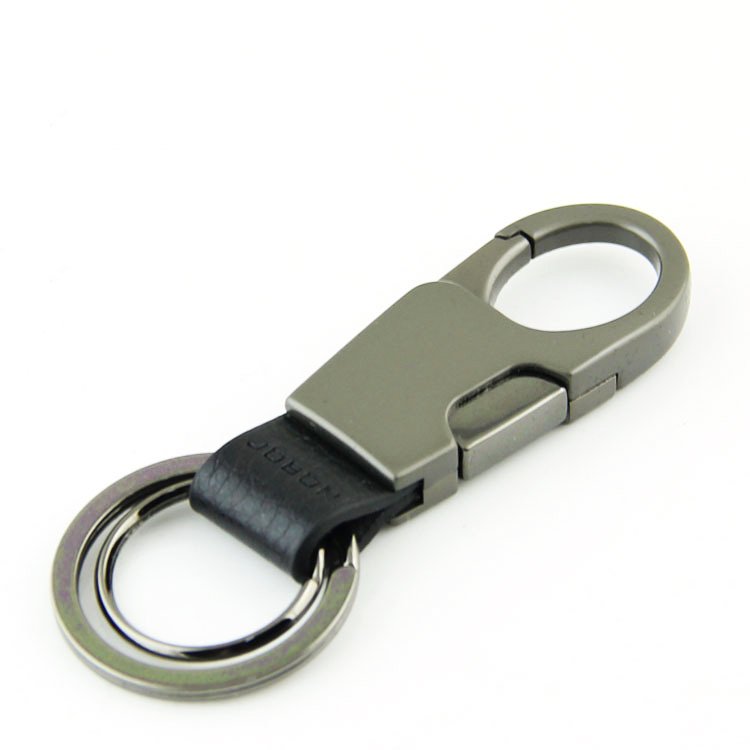 Business Style Genuine Leather Keychain