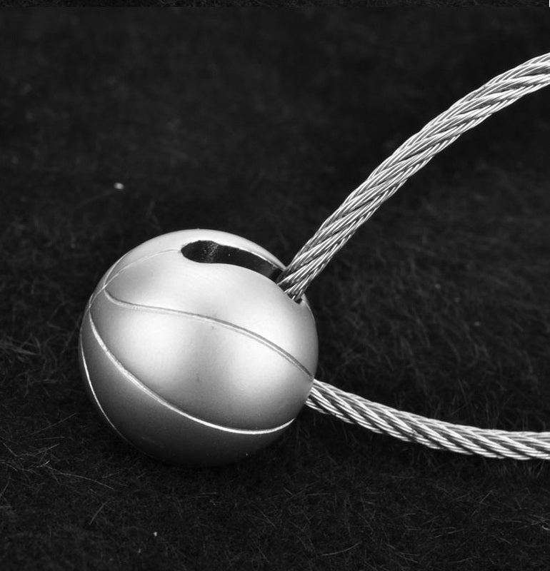 Wirerope Basketball Keychain