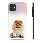 Fluffy Chow Chow Dog Touch Case for iPhone with Wireless Charging