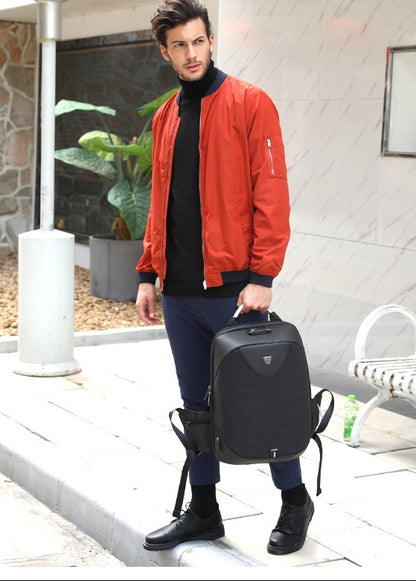 Cross border men's double shoulder bag