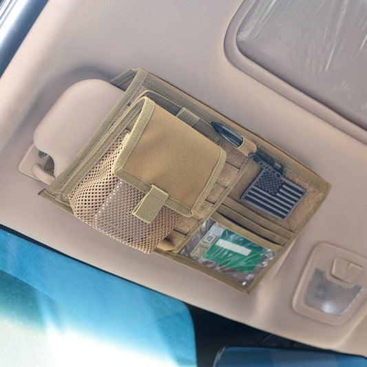 Vehicle Visor Panel Truck Car Sun Visor Organizer CD Bag Holder Car