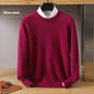 Thermal Head Cover Knit A Sweater Autumn And Winter Round Neck