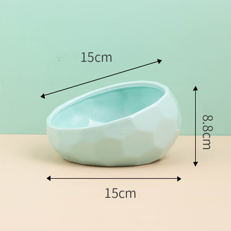 Pet Supplies Bowl Ceramic Cat Bowl Dog Bowl