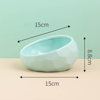 Pet Supplies Bowl Ceramic Cat Bowl Dog Bowl