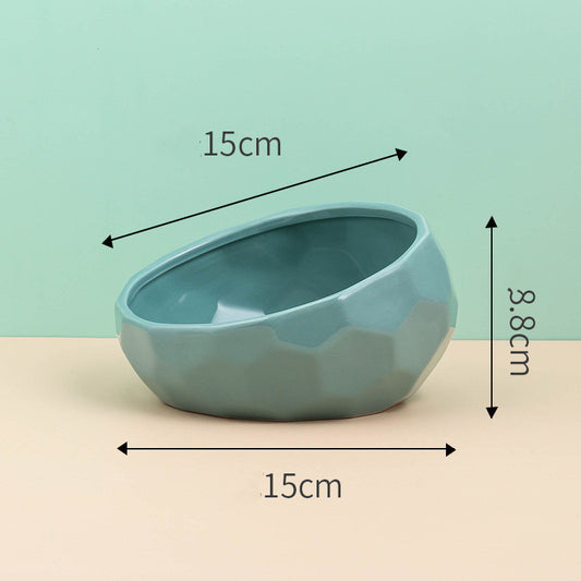 Pet Supplies Bowl Ceramic Cat Bowl Dog Bowl