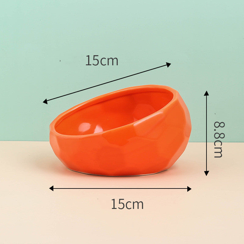 Pet Supplies Bowl Ceramic Cat Bowl Dog Bowl