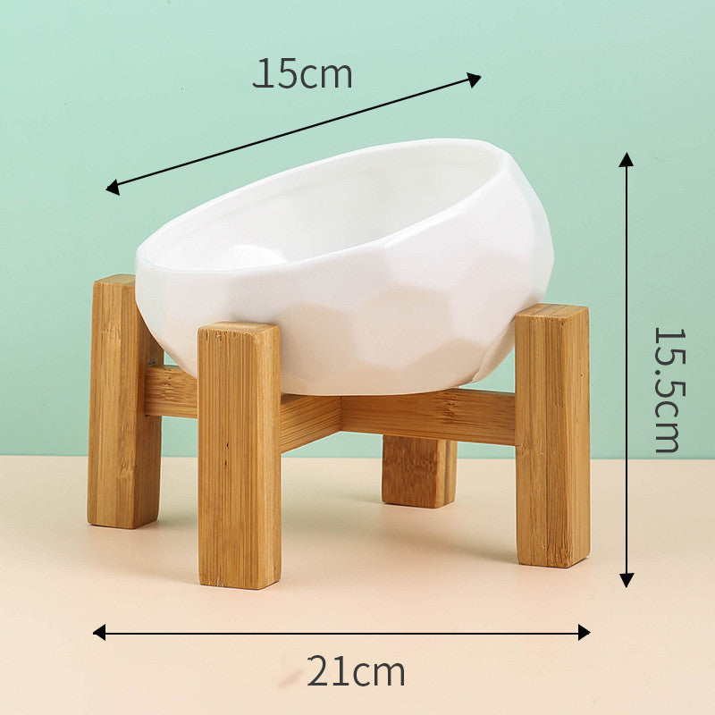 Pet Supplies Bowl Ceramic Cat Bowl Dog Bowl