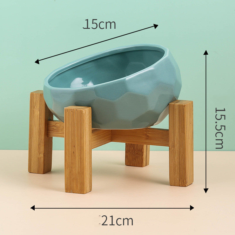 Pet Supplies Bowl Ceramic Cat Bowl Dog Bowl