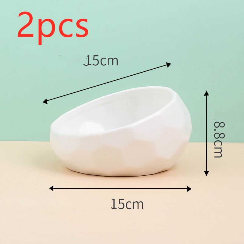 Pet Supplies Bowl Ceramic Cat Bowl Dog Bowl