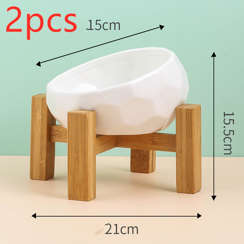 Pet Supplies Bowl Ceramic Cat Bowl Dog Bowl